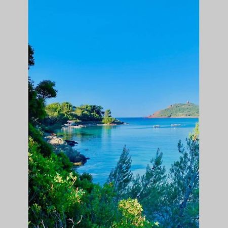 Superbe 4 Couchages Avec Terrasse - Clim - 50M De La Mer Saint-Raphaël المظهر الخارجي الصورة