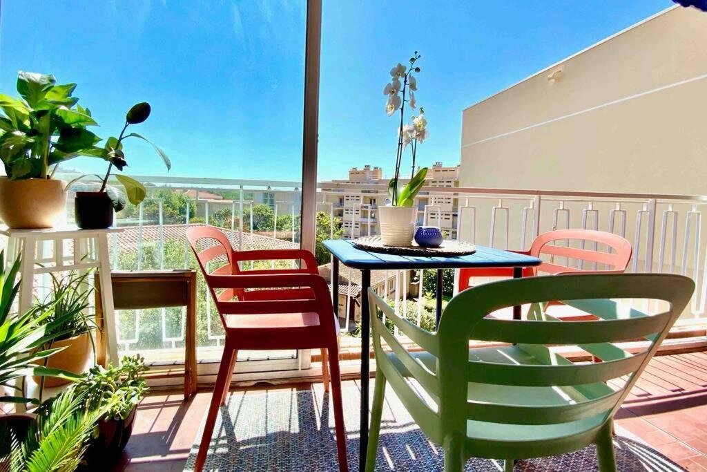 Superbe 4 Couchages Avec Terrasse - Clim - 50M De La Mer Saint-Raphaël المظهر الخارجي الصورة